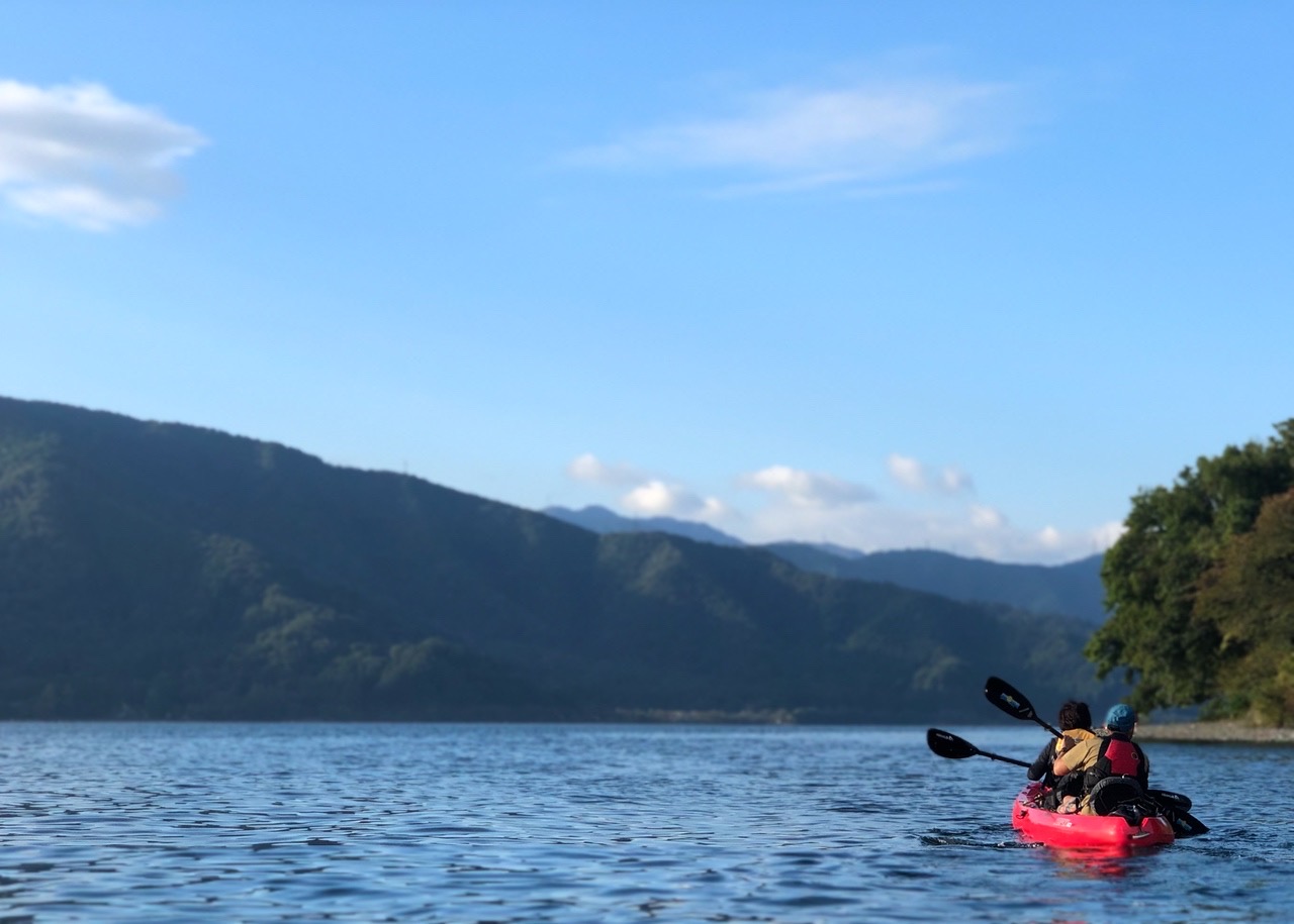 琵琶湖のてっぺん“奥琵琶湖”を満喫する　ペダル&パドリング編