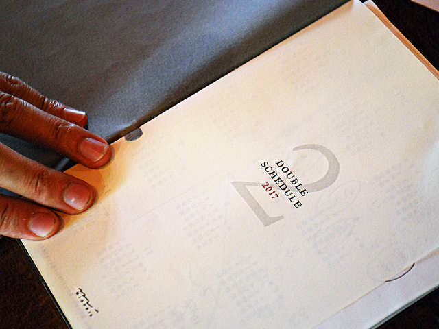 ミドリのダブルスケジュール